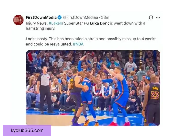 东契奇明日接受核磁检查 本赛季腿筋伤病或影响评奖资格